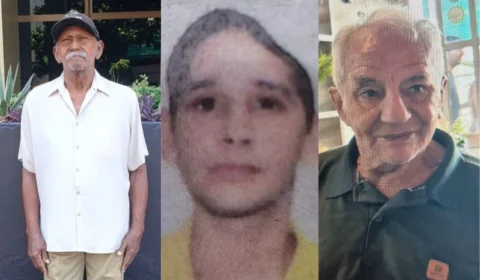 Polícia Civil divulga imagens de três pessoas desaparecidas em áreas distintas de Manaus