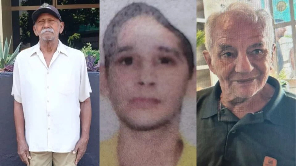 Polícia Civil divulga imagens de três pessoas desaparecidas em áreas distintas de Manaus
