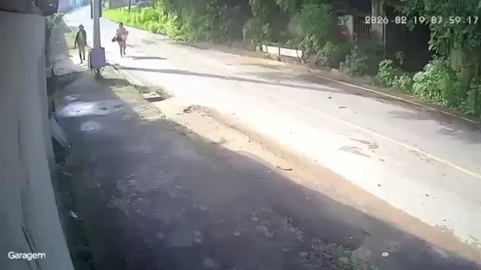 Vídeo mostra momento em que bebê é abandonada em mata e colocada em bueiro na Grande BH