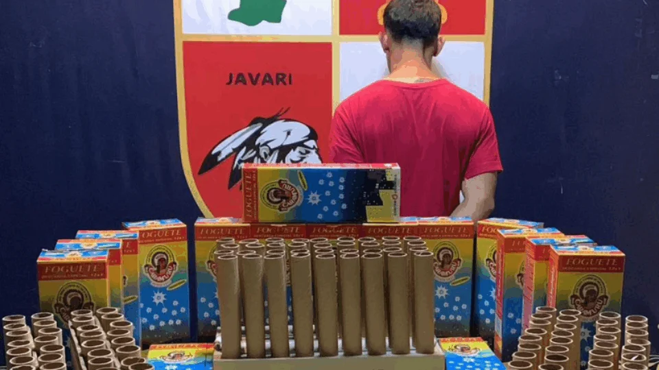 Suspeitos são presos após foguetório ligado a facção em Manaus