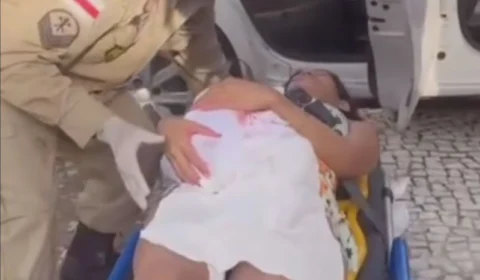 VÍDEO: mulher dá à luz dentro de carro de aplicativo a caminho de maternidade em Manaus