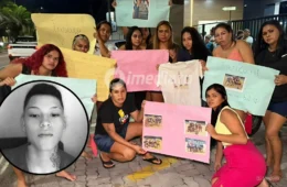 Família e amigos fecham avenida no bairro Cidade Nova e cobram justiça pela morte de jovem atropelada em Manaus