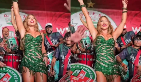 VEJA VÍDEO: Virgínia erra em ensaio da Grande Rio