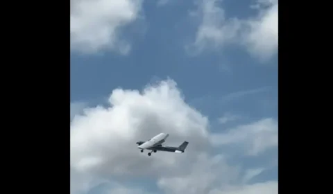 Vídeo mostra minutos antes da queda de avião no Aeroclube de Manaus