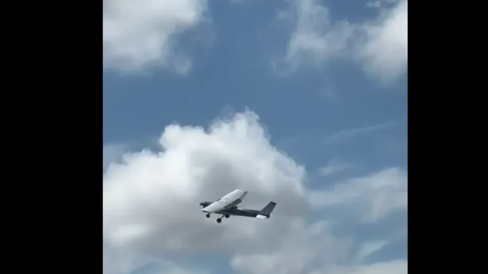 Vídeo mostra minutos antes da queda de avião no Aeroclube de Manaus