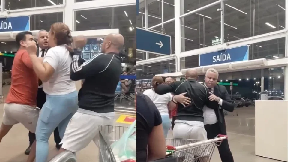Briga dentro de supermercado provoca correria e tensão em Goiás