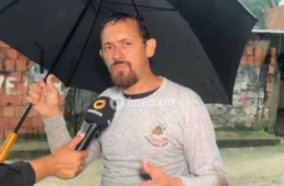 Chuva causa alagamentos e prejuízos em casas no bairro Monte das Oliveiras, em Manaus