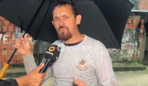 Chuva causa alagamentos e prejuízos em casas no bairro Monte das Oliveiras, em Manaus