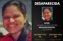 Polícia Civil pede ajuda para localizar mulher desaparecida na zona leste de Manaus