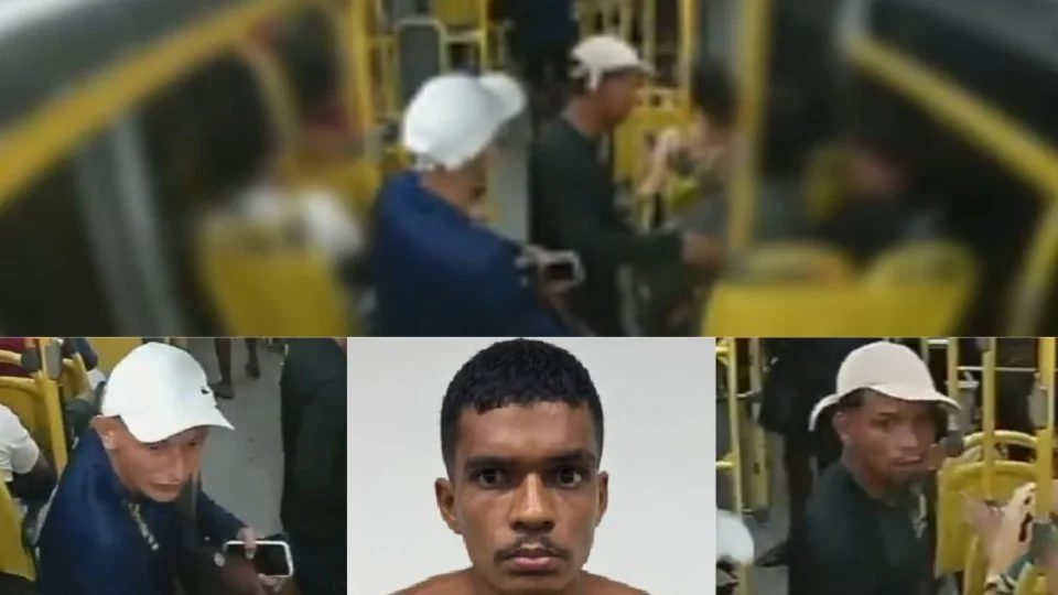 Polícia procura trio que assaltou ônibus do transporte coletivo da linha 350, em Manaus
