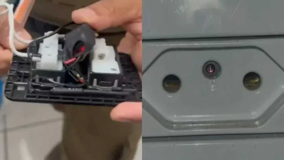 Funcionária encontra microcâmera escondida em banheiro de empresa apontada para vaso sanitário