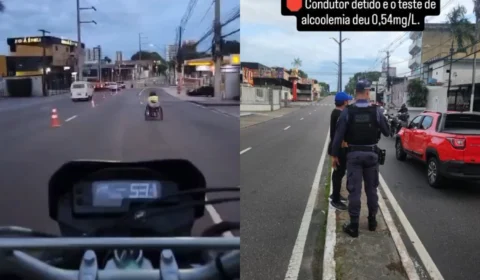 Vídeo: Motorista embriagado atropela atleta cadeirante durante corrida do Dia da Mulher em Manaus
