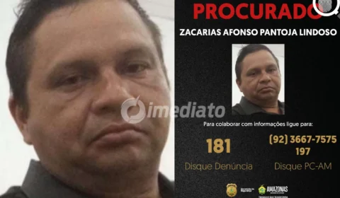 PC-AM divulga imagem de homem procurado por estupro de vulnerável contra filha no interior do Amazonas