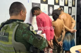 Batalhão Ambiental prende trio com armas e drogas durante operação na zona sul de Manaus