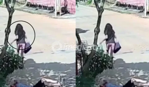 VÍDEO: Mulher é presa após oferecer ajuda e em seguida roubar a carteira de idoso de 92 anos 