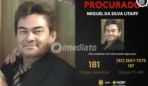 PC-AM divulga imagem de homem procurado e condenado a mais de 11 anos de reclusão por estupro de vulnerável em Juruá