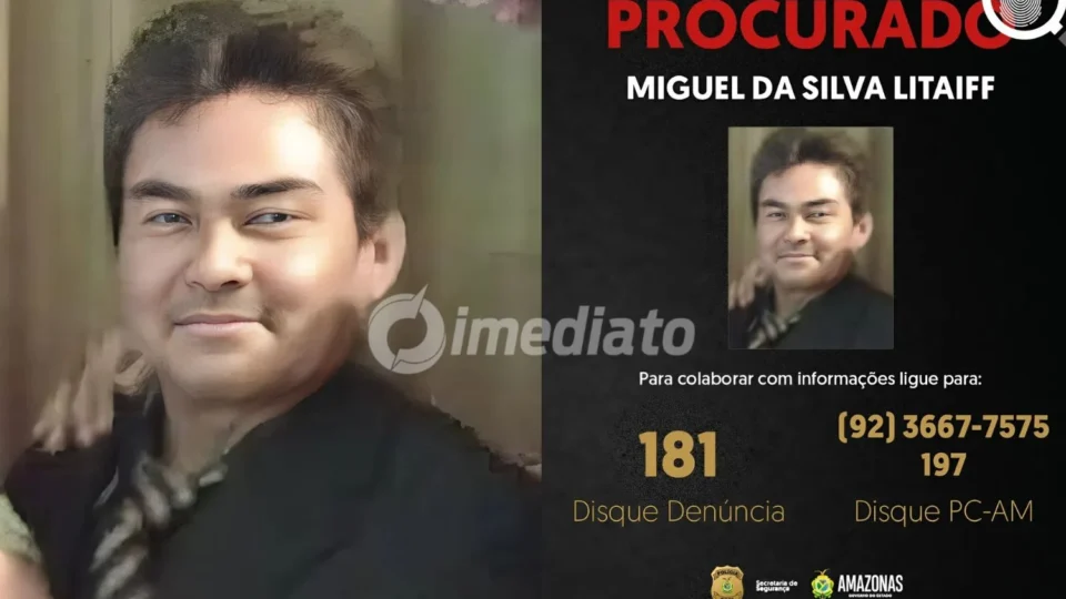 PC-AM divulga imagem de homem procurado e condenado a mais de 11 anos de reclusão por estupro de vulnerável em Juruá