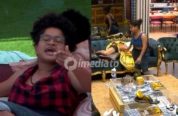 VÍDEO: Milena causa polêmica após peidar no rosto de Jonas Sulzbach enquanto ele está deitado no sofá