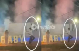 VÍDEO: Adolescente de 15 anos é apreendido pela polícia após celebrar chá revelação da filha com tiros