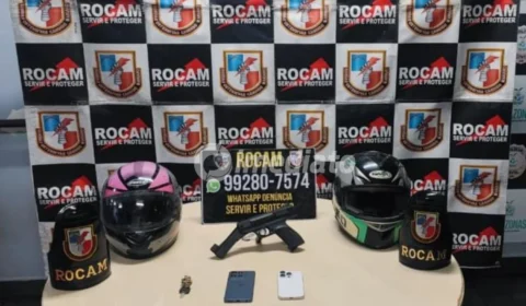 Homem que agrediu mulher durante assalto é preso pela Rocam após se esconder debaixo da cama, em Manaus