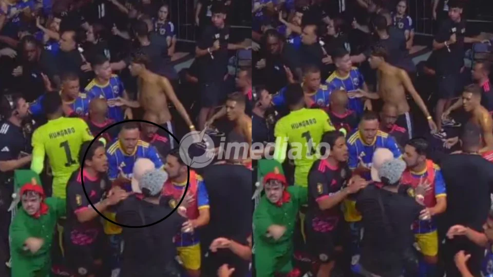 VÍDEO: Confusão entre cabines de Dendele FC e Podpah Funkbol marca estreia do novo split da Kings League Brazil