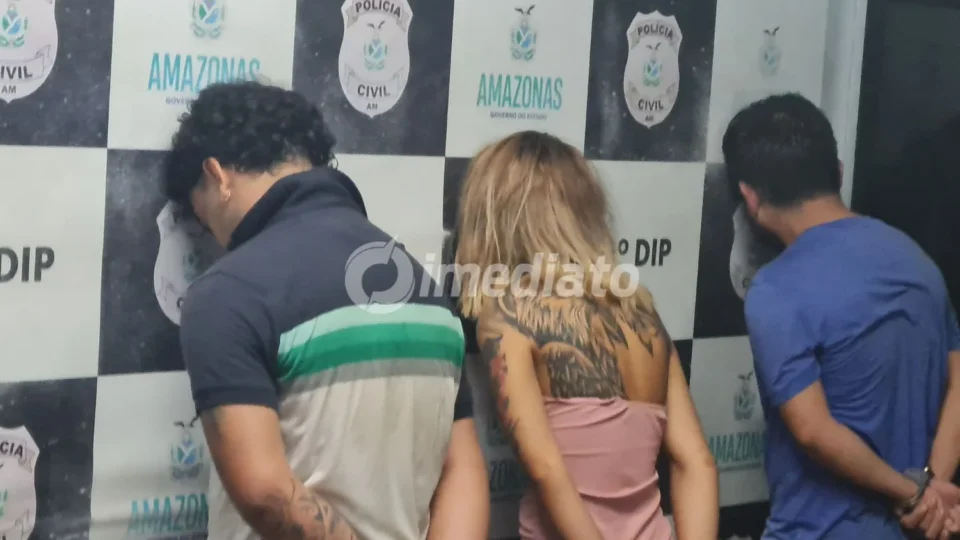 VÍDEO: ROCAM prende trio envolvido em assalto a loja no Adrianópolis após denúncias e ação do sistema Paredão