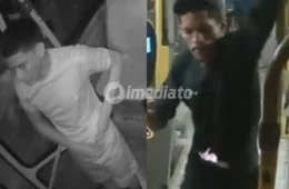 PC-AM pede ajuda para identificar dupla de criminosos que assaltou ônibus da linha 418 em Manaus