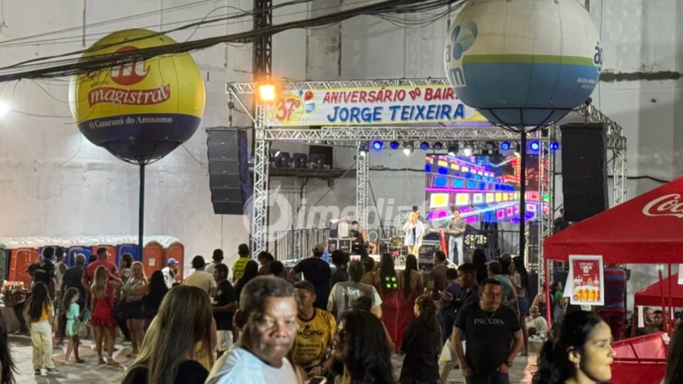 Moradores celebram 37 anos de aniversário do bairro Jorge Teixeira com grande evento na zona leste de Manaus