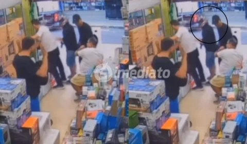 VÍDEO: Criminosos armados invadem loja e ameaçam funcionários e clientes no Centro de Manaus