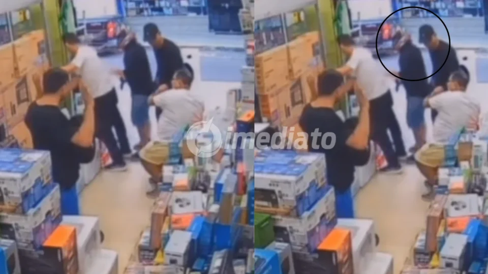 VÍDEO: Criminosos armados invadem loja e ameaçam funcionários e clientes no Centro de Manaus