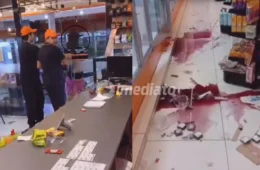 VÍDEO: Mulher destrói loja de conveniência e acusa funcionário de furto no bairro Parque 10