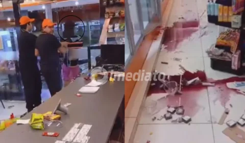 VÍDEO: Mulher destrói loja de conveniência e acusa funcionário de furto no bairro Parque 10