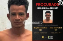 Polícia procura homem suspeito de agredir cunhada de 19 anos no Amazonas 