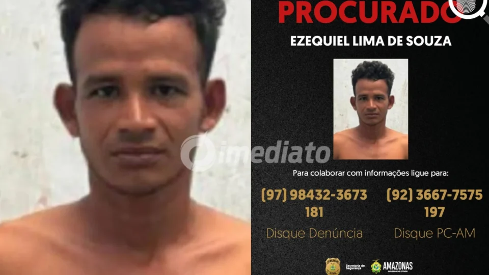 Polícia procura homem suspeito de agredir cunhada de 19 anos no Amazonas 