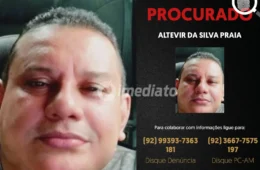 Polícia Civil do Amazonas divulga imagem de homem suspeito de abuso sexual contra adolescente autista
