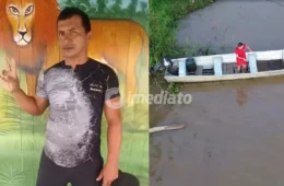 Pescador desaparece no Rio Amazonas após cair de flutuante em Itacoatiara