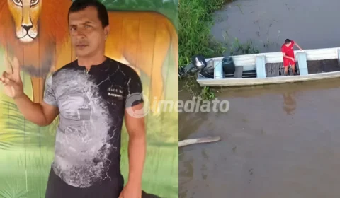 Pescador desaparece no Rio Amazonas após cair de flutuante em Itacoatiara