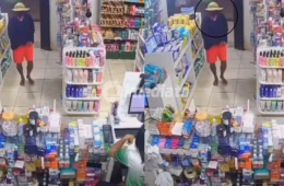 VÍDEO: Criminoso invade drogaria e rende funcionárias no interior do Amazonas