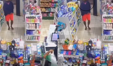 VÍDEO: Criminoso invade drogaria e rende funcionárias no interior do Amazonas