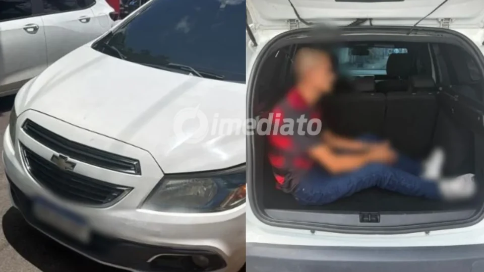 VÍDEO: Homem que abasteceu e fugiu sem pagar é preso em menos de duas horas após dar golpe em posto de combustível em Manaus