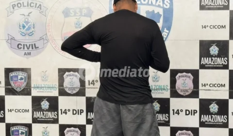 Homem é detido com arma de fogo durante patrulhamento da Rocam no bairro Mauazinho, em Manaus