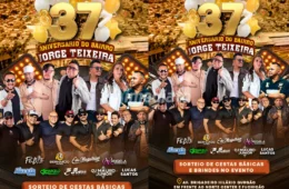 Aniversário de 37 anos do bairro Jorge Teixeira terá grande festa com shows, sorteio de cestas básicas e expectativa de grande público na zona Leste de Manaus