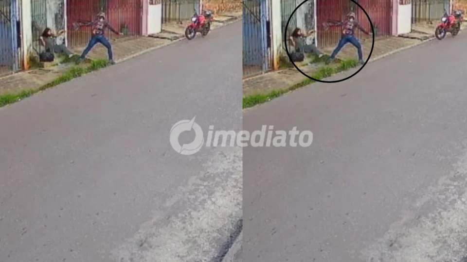 VÍDEO: Falso motorista de app assalta estudante e rouba celular no bairro Novo Aleixo, em Manaus