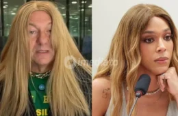 VÍDEO: Luciano Hang, da Havan, usa peruca e ironiza deputada Erika Hilton: ‘vou me candidatar a presidenta’