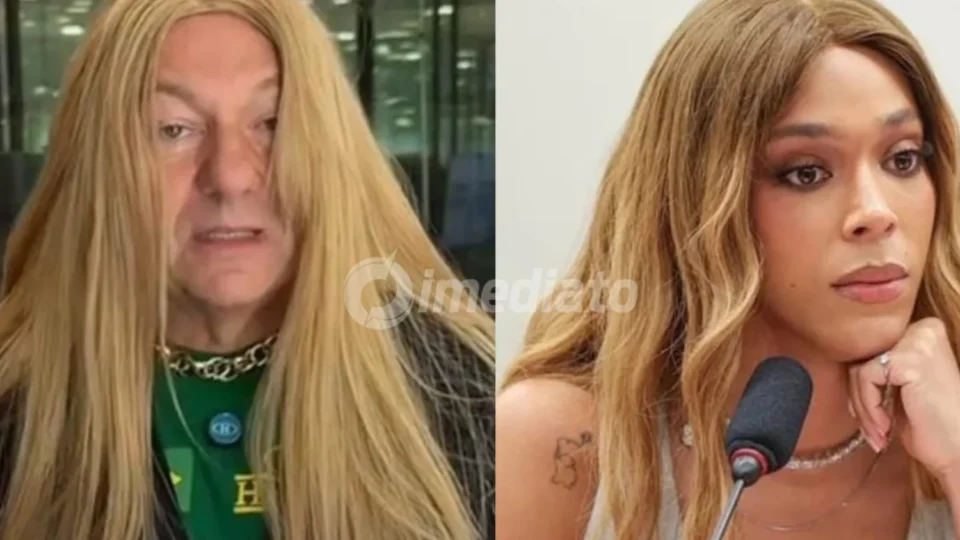 VÍDEO: Luciano Hang, da Havan, usa peruca e ironiza deputada Erika Hilton: ‘vou me candidatar a presidenta’