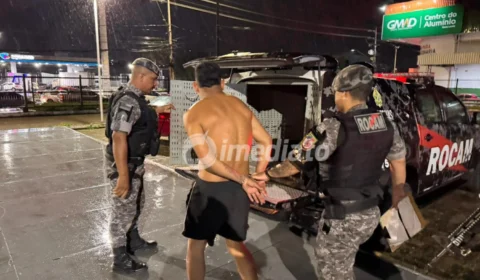 Foragido por homicídio é preso com drogas durante ação da Rocam em Manaus