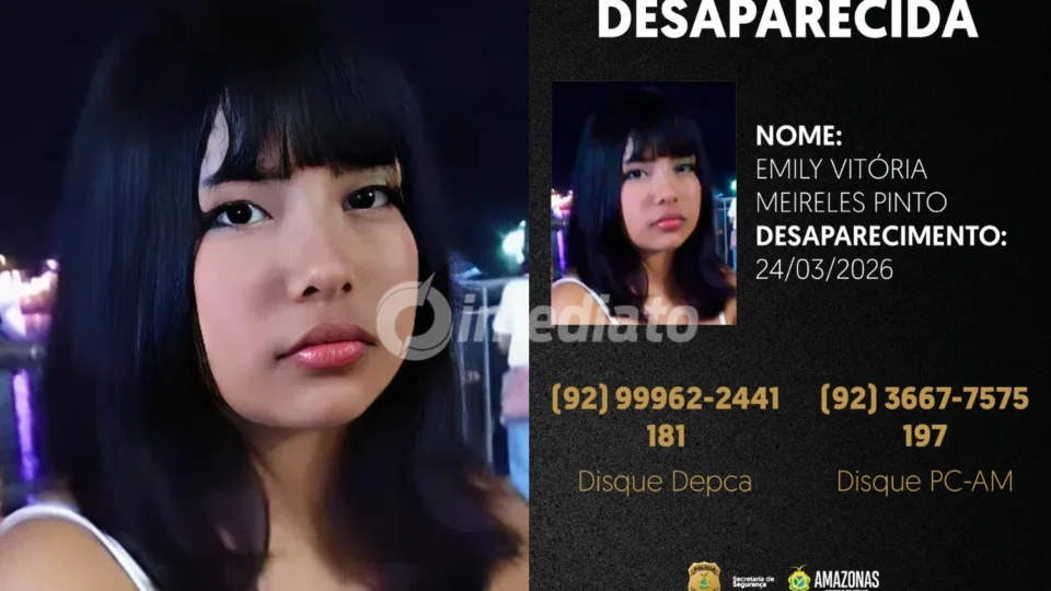 Polícia Civil divulga imagem de adolescente que desapareceu no bairro São José Operário