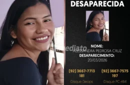 Polícia Civil busca paradeiro de jovem de 19 anos que sumiu após sair de casa no bairro Educandos