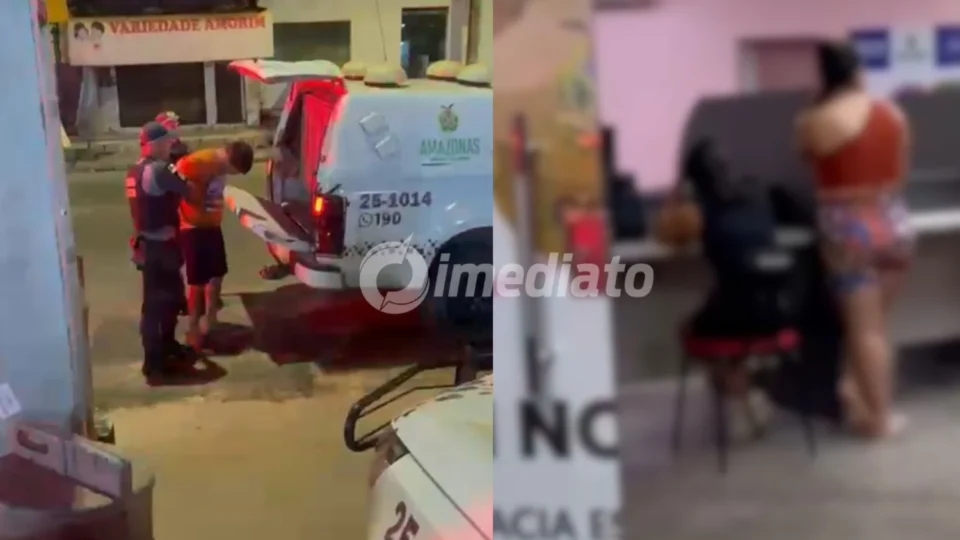 Homem é preso após agredir esposa em cárcere privado e tentar se esconder dentro de caixa d’água em Manaus