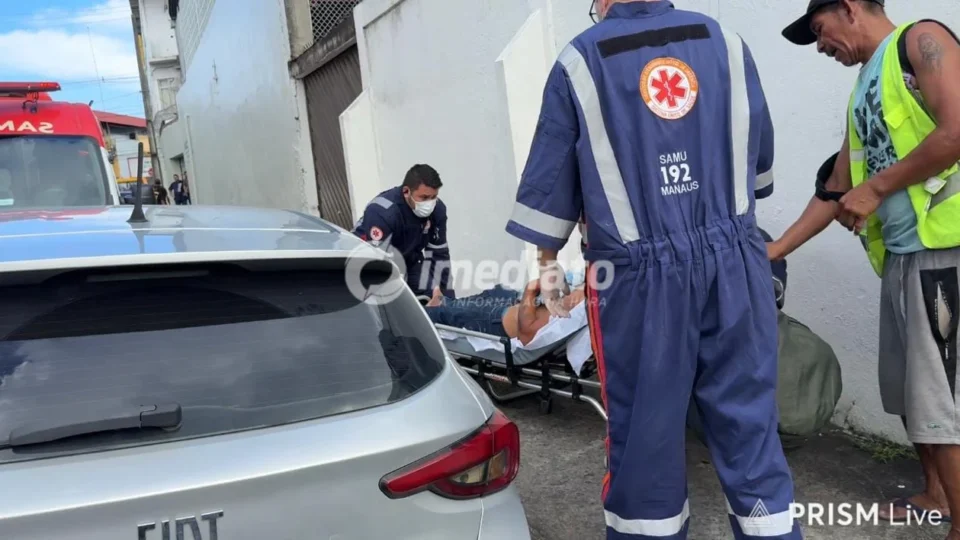 Homem em situação de rua é esfaqueado no bairro São José Operário, em Manaus